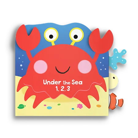 Under the Sea 1 2 3 book cover