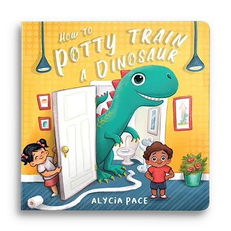 How to Potty Train a Dinosaur book cover