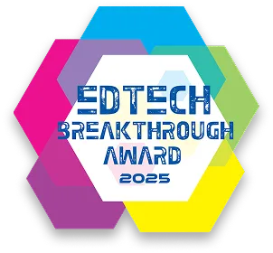 EdTech Breakthrough Award 2025 badge
